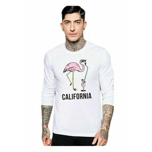 Bluza barbati alba - California imagine