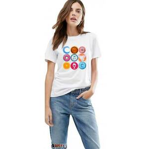 Tricou dama alb - Circle imagine