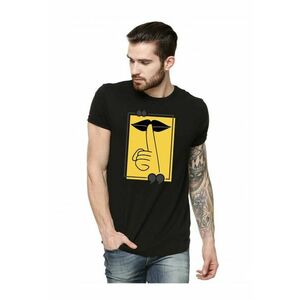 Tricou barbati negru - Don`t Speak imagine