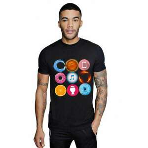 Tricou barbati negru - Circle imagine