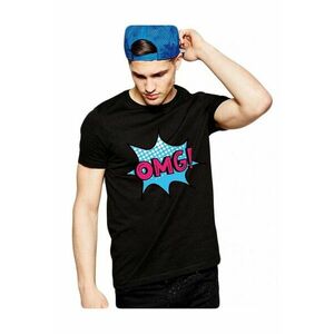 Tricou barbati negru - OMG imagine