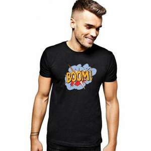 Tricou barbati negru - Boom imagine