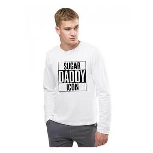 Bluza barbati alba - Sugar Daddy imagine