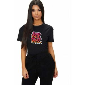 Tricou dama negru - Keep it real imagine