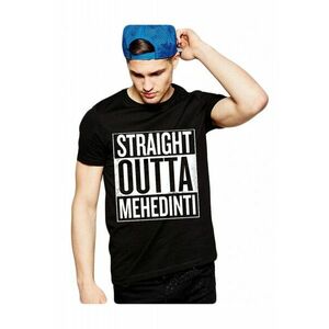 Tricou negru barbati - Straight Outta Mehedinti imagine