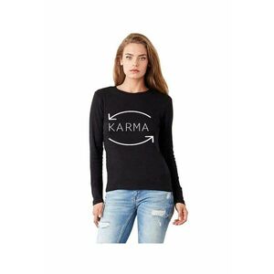 888113392-Bluza dama neagra - Karma imagine