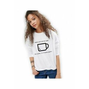 888113379-Bluza dama alba - Cup of care imagine