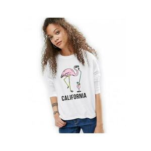 888113557-Bluza dama alba - California imagine