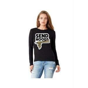 888113404-Bluza dama neagra - Send Noods imagine