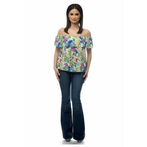 888113269-Bluza multicolora dama model floral imagine