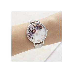 Ceas Dama - Marble Florals 1040561555 imagine