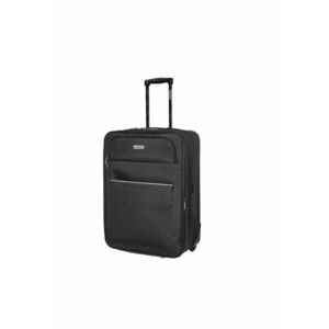 Troler Cabina - ZC 3002 - 55 cm - Negru imagine