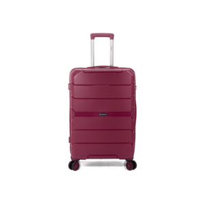 Troler Cabina BZ 5712 - Polipropilena - 4 Roti Duble - 56 cm - Grena imagine