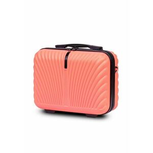 Geanta cosmetice Swan - ABS - 34 x 28.5 x 15 cm - coral imagine