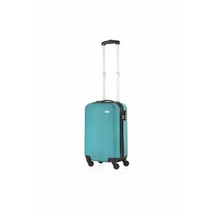 Troler Cabina Horizon - ABS - 4 Roti - 54 cm - Albastru Aqua imagine