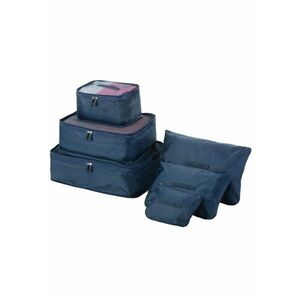 Organizator Bagaj - Poliester - 505005 - 6 piese - Bleumarin imagine