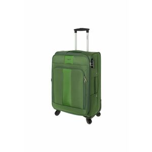 Troler Mediu - Extensibil - 4 Roti - ZC 615 - 66 cm - Verde imagine