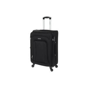 Troler Mediu - Extensibil - 4 Roti - ZC 444 - 68 cm - Negru imagine