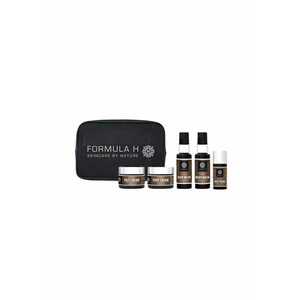 Set Real Mens Travel Bag - Gel de dus 50ml - Sampon 50ml - Ser pentru ten 15ml - Crema pentru ten 10ml - Crema pentru picioare 10ml imagine