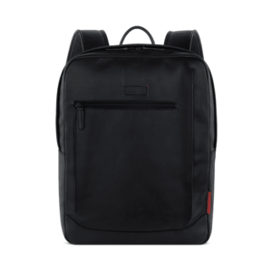 Rucsac din piele naturala - negru - calitate premium - 49235 imagine