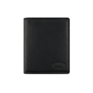 Portofel vertical barbati - KD1301 - seria Rush Daniel - 12 x 10 x 2 cm - piele naturala - negru imagine