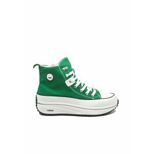 Sneakers high-top verzi din material textil RIK90010-52 imagine