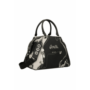 Poseta casual - dama - 37771-228 - negru - piele ecologica imagine