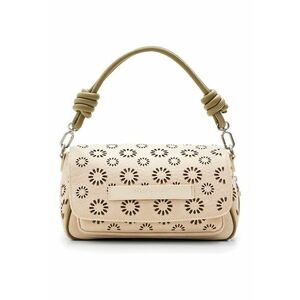 Geanta crossbody cu decupaje florale Flap imagine