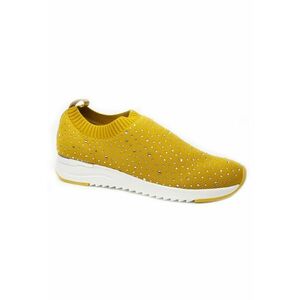 Pantofi sport slip-on cu strasuri imagine