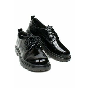 Pantofi dama 74206 1 negru lac imagine