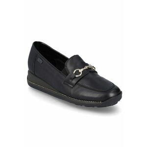 Pantofi de damă Rieker negri cu slip-on cu membrană hidrofugă 44285-00 imagine