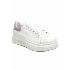 Sneakers dama T2653 WHITE/LAVAND imagine