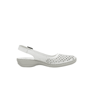 Pantofi casual - dama - ANTISTRESS - 41350-80 alb - piele naturala imagine