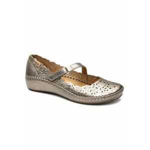 Pantofi dama perforati 655 0898CL bronz imagine