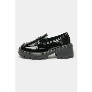 Pantofi loafer masivi cu aspect lacuit imagine