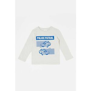 Bluza cu imprimeu grafic si text imagine