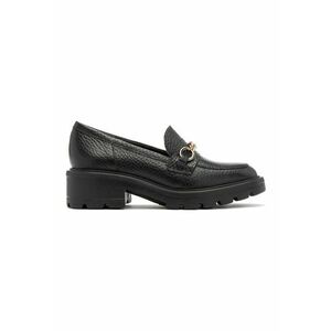 Pantofi loafer de piele cu talpa masiva imagine