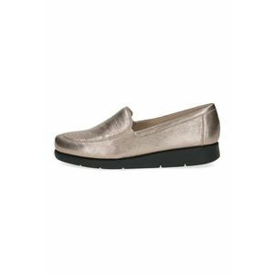 Pantofi loafer de piele cu talpa wedge imagine