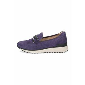 Pantofi loafer de piele intoarsa cu catarama imagine