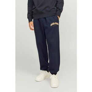 Pantaloni de trening din amestec de bumbac cu snur imagine