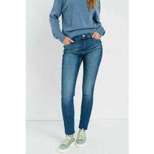 Blugi skinny cu aspect decolorat imagine