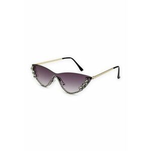 Ochelari de soare cat-eye cu rama metalica imagine