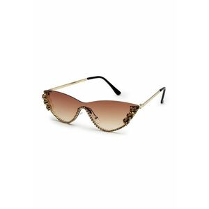 Ochelari de soare cat-eye cu rama metalica imagine