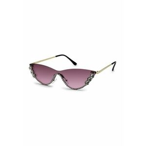 Ochelari de soare cat-eye cu rama metalica imagine