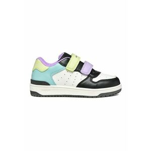 Pantofi sport din piele ecologica cu model colorblock imagine