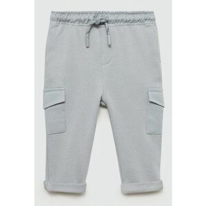 Pantaloni cargo de trening cu snururi - de bumbac imagine