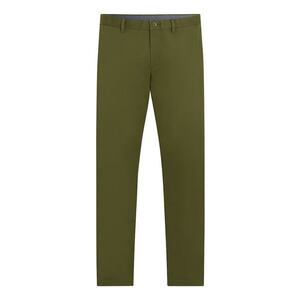 Pantaloni chino slim fit din amestec de bumbac organic Bleecker imagine