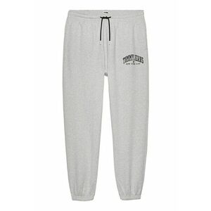 Pantaloni de trening din amestec de bumbac organic cu snur imagine