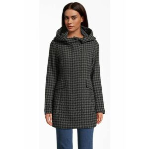 Haina scurta cu model houndstooth imagine