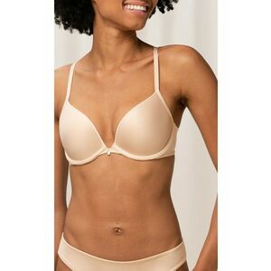 Sutien dama push-up cu burete aerat - Body Make-Up Essentials - bej imagine